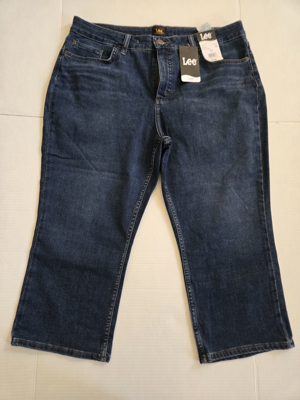 Lee Women’s Dark Blue Straight-Leg Jeans